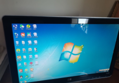 惠普牌台式电脑20寸​‌‌