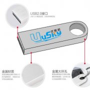 u盘金属优盘16GB礼品高速8GU盘64G可定制